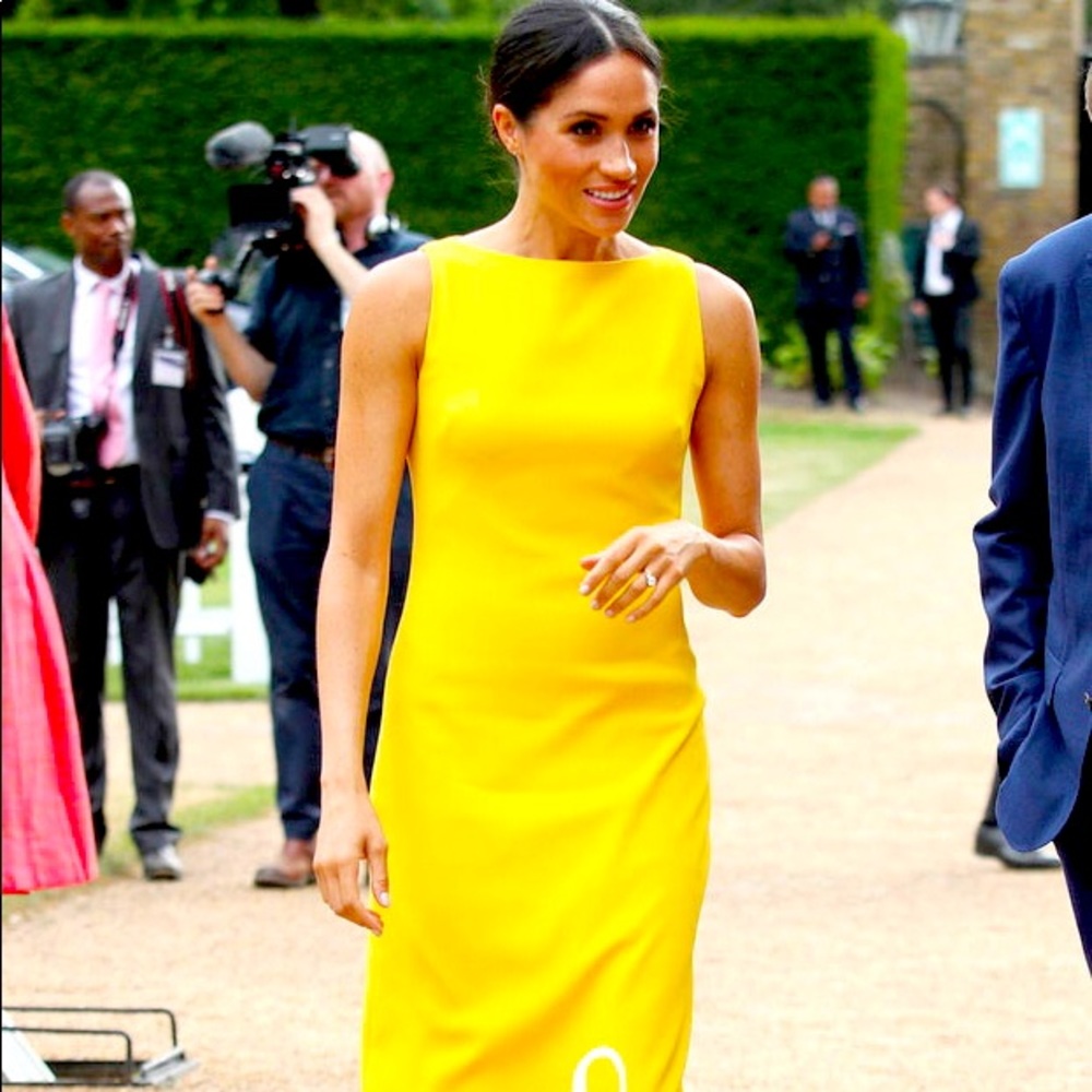 BY RALPH LAUREN YELLOW SUN DRESS!👗